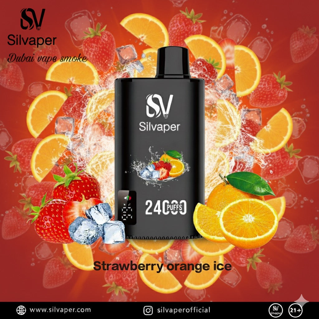 SILVAPER 24000 Puffs Disposable Vape 20mg – Dubai UAE