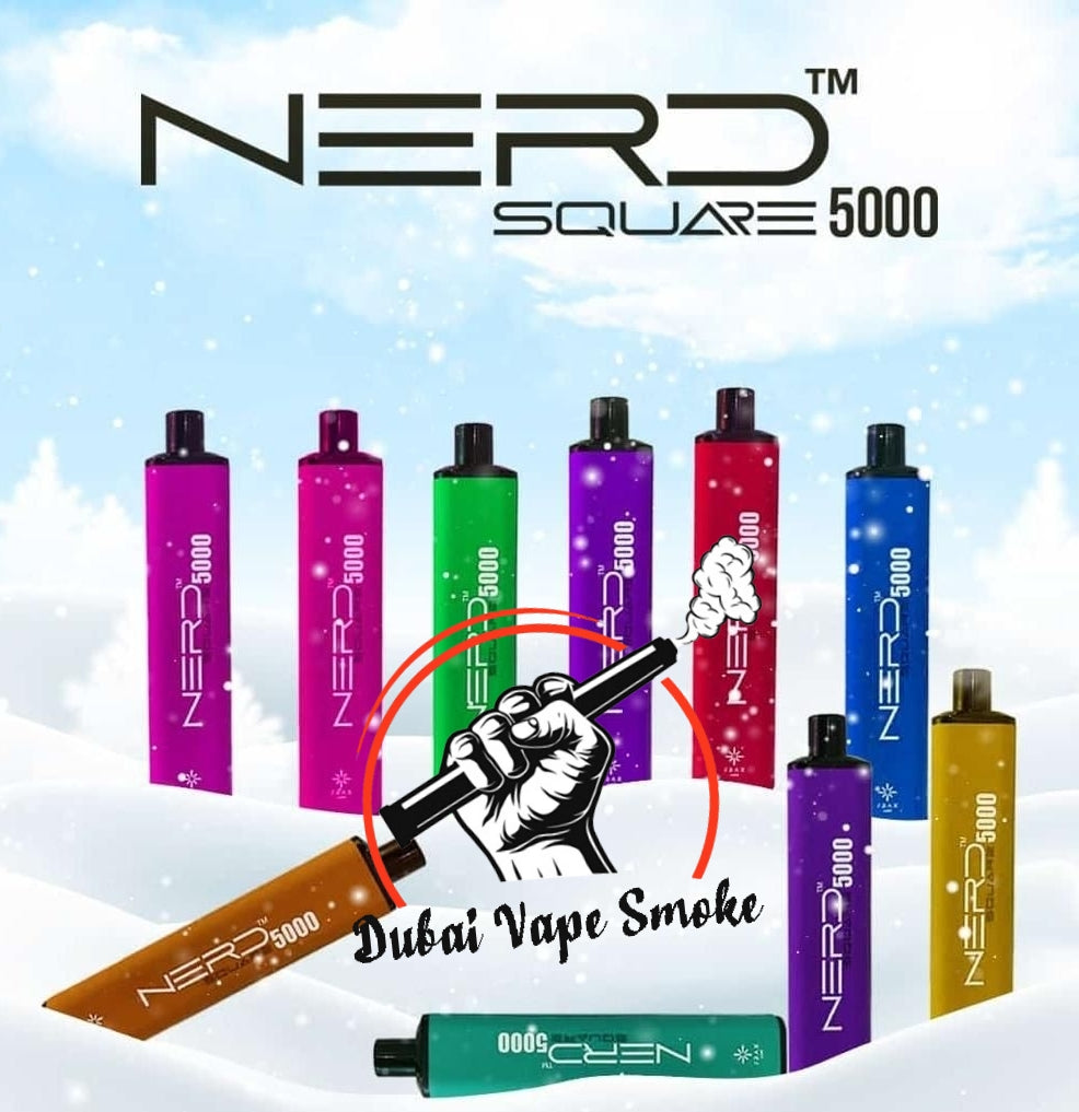 NERD SQUARE 5000 puffs disposable vape