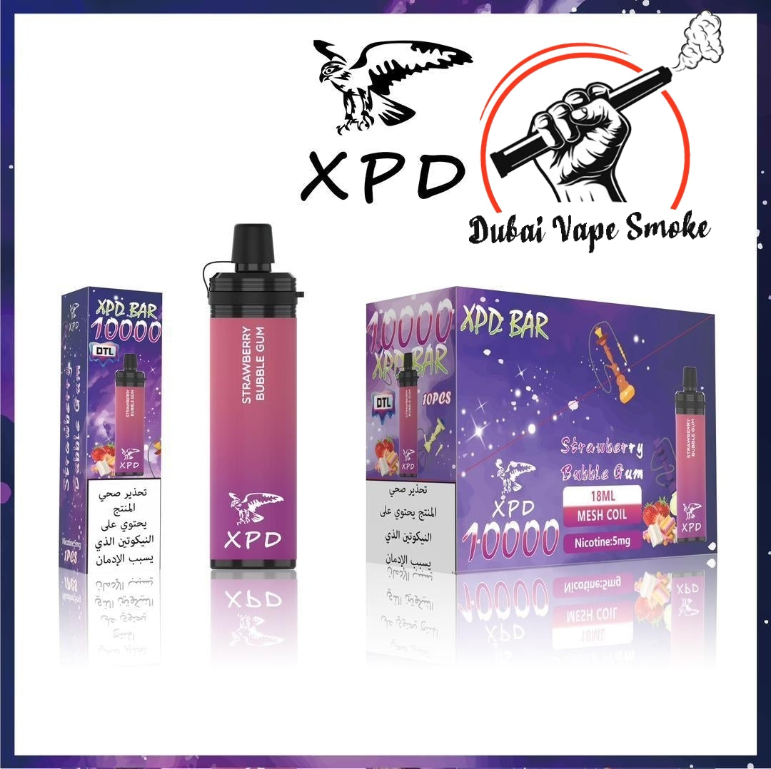 XPD 10000 puffs disposable vape 5% nicotine