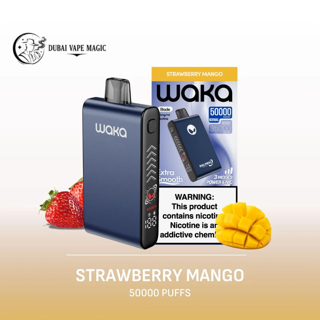Buy WAKA Blade 50000 Puffs Disposable Vape Online Dubai | UAE