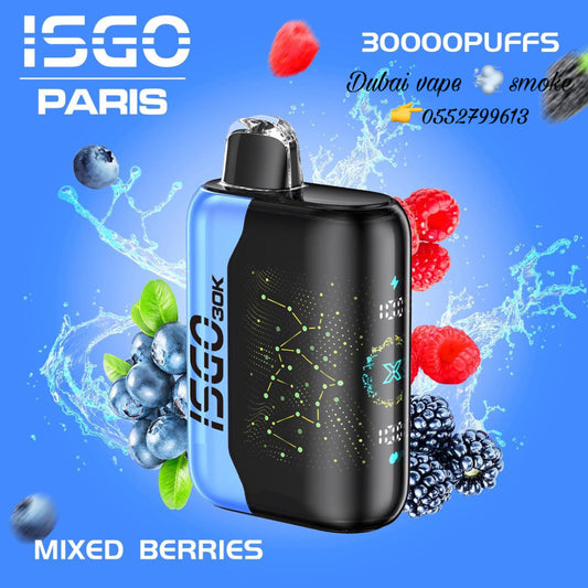 New ISGO Paris X 30000 Puffs Disposable Vape