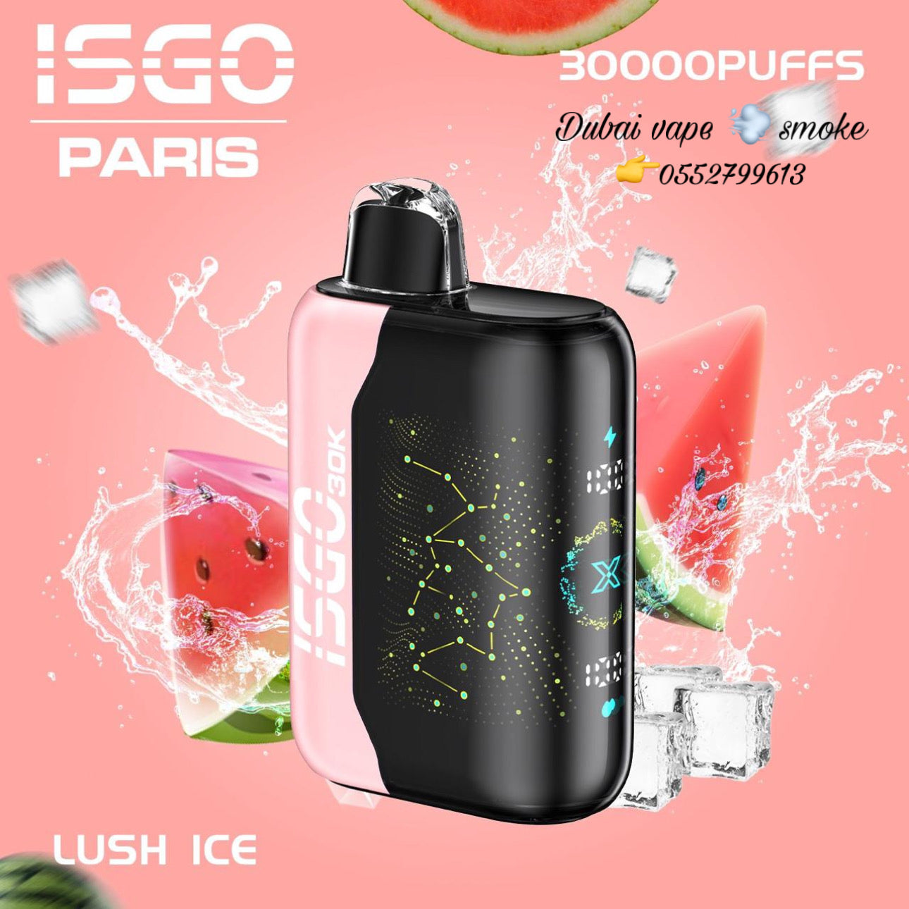 New ISGO Paris X 30000 Puffs Disposable Vape