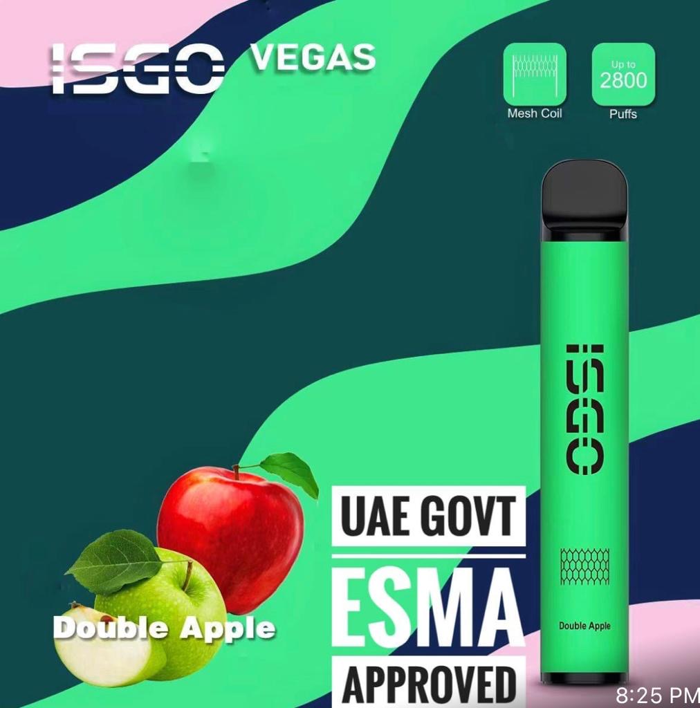 Isgo Vegas 2800 puffs disposable vape