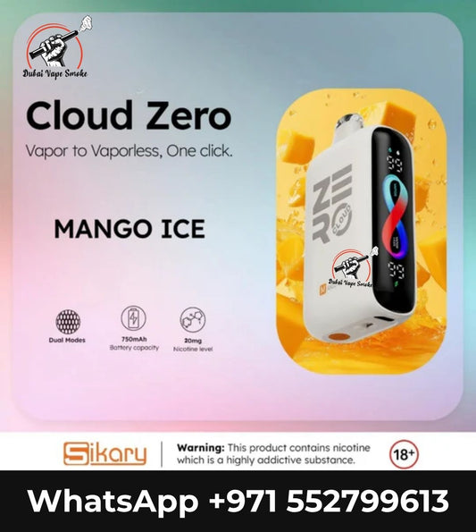 Cloud Zero 20000 Puffs Disposable Vape | Vape Shop Dubai UAE