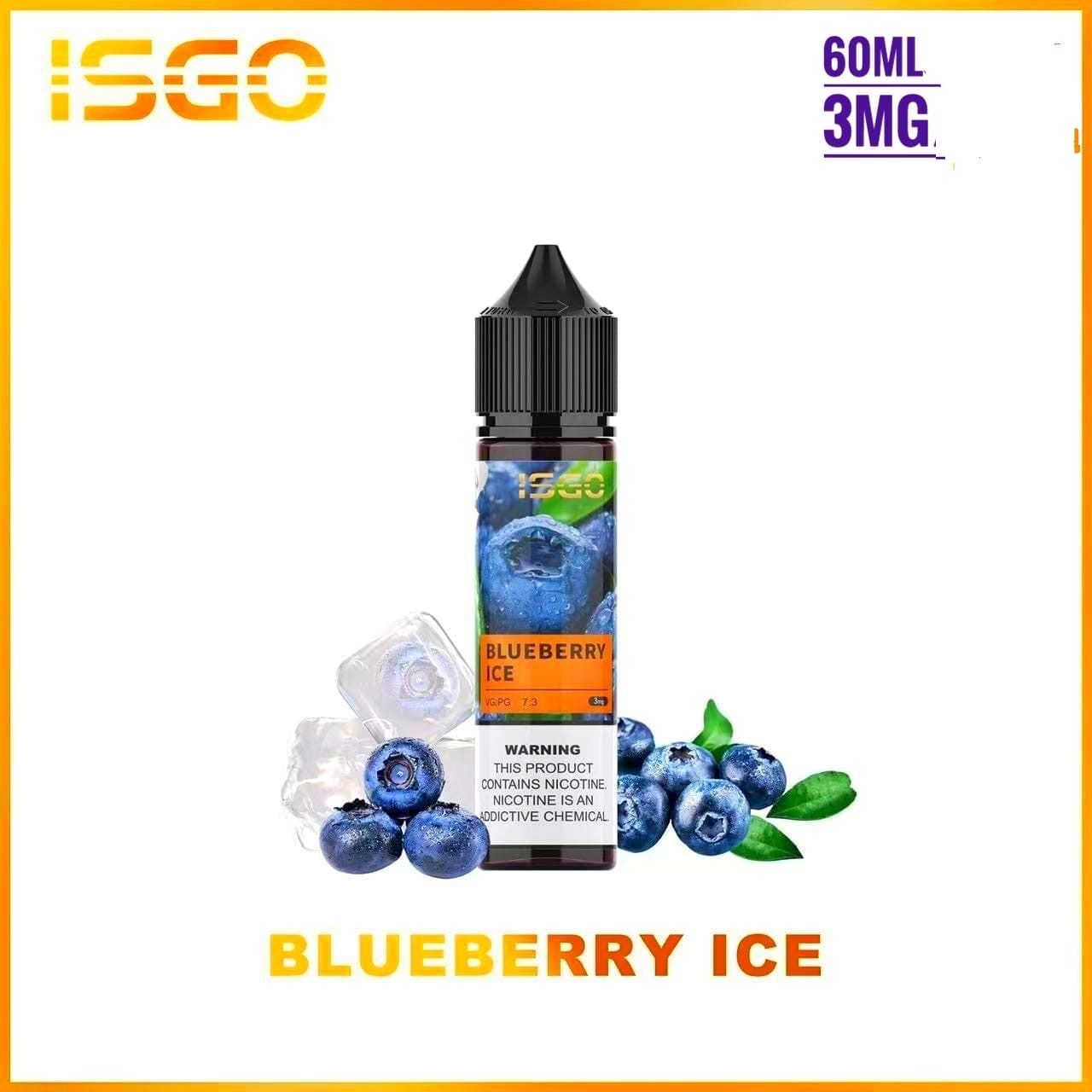 Isgo 60 ml 3 mg 6 mg juice
