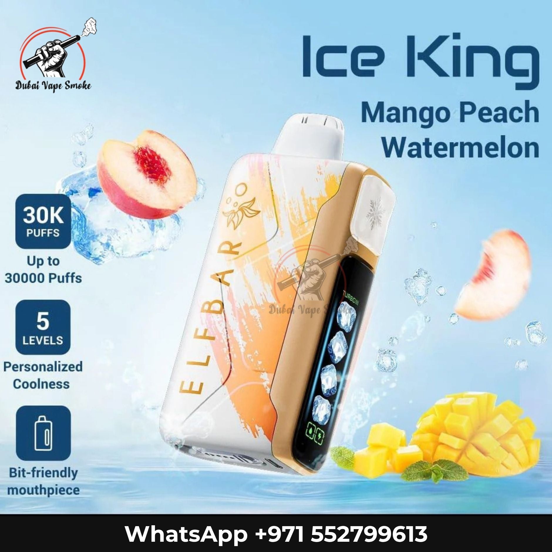 ELFBAR Ice King 30000 Puffs Disposable Vape | Vape Dubai & UAE Dubai Vape Smoke ELFBAR Ice King 30000 Puffs Disposable Vape | Vape Dubai & UAE Dubai Vape Smoke