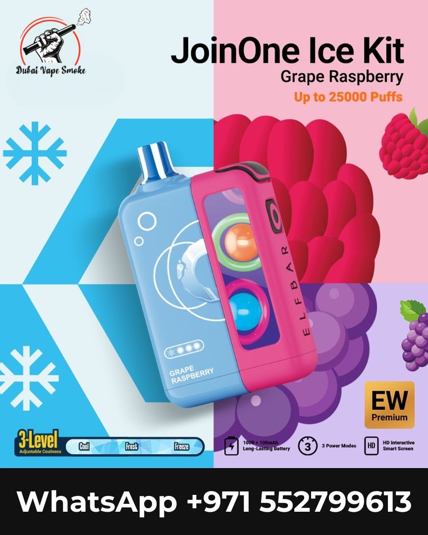 ELF BAR JoinOne Ice Kit 25000 Puffs Disposable Vape Dubai | UAE