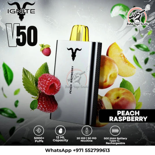 IGNITE V50 Disposable Vape 5000 Puffs Dubai 5% Nicotine