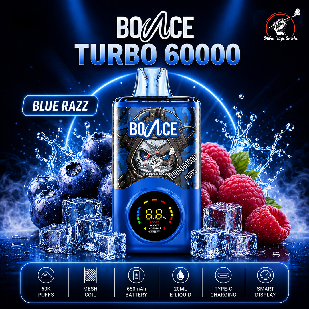 Bounce Turbo 60000 Puffs Disposable Vape | Dubai Vape Smoke