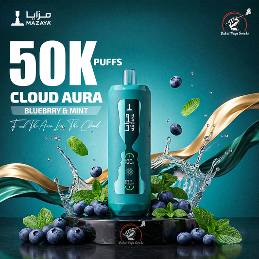 Mazaya Cloud Aura 50K Puffs Vape | Dubai Vape Smoke