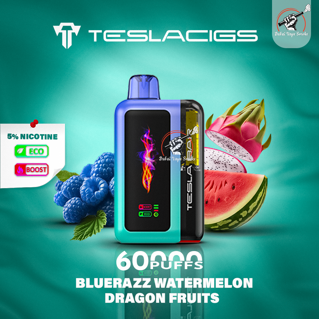 Teslacigs Tesla Bar 60K Puffs | Dubai Vape Smoke