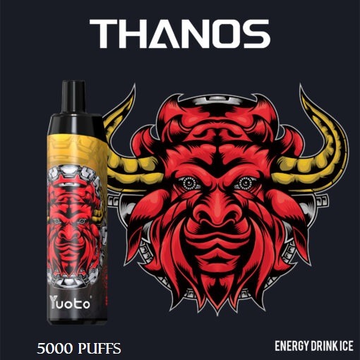 Yuoto Thanos 5000 Puffs Disposable Vape – 14ml Rechargeable (50mg)