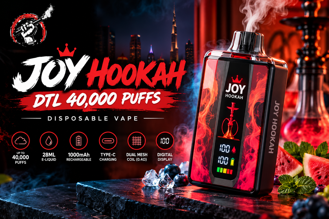 JOY Hookah DTL 40,000 Puffs disposable vape