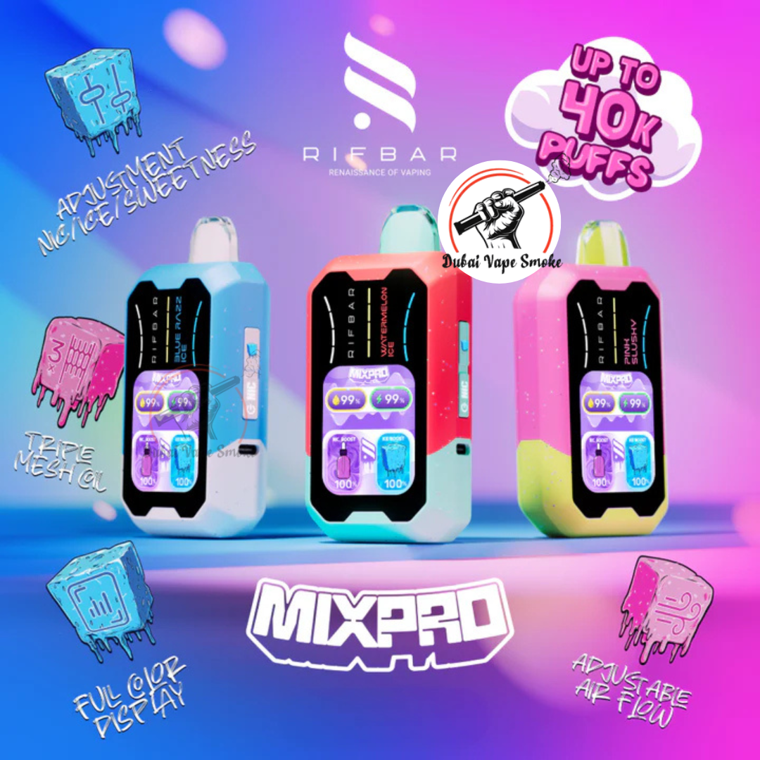 Rifbar Mix Pod Mixpro 40K Puffs Disposable Vape