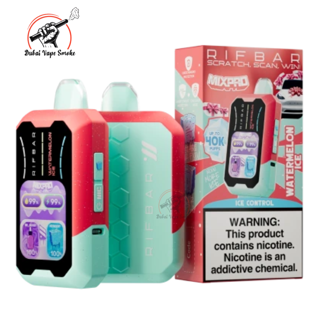 Rifbar Mix Pod Mixpro 40K Puffs Disposable Vape