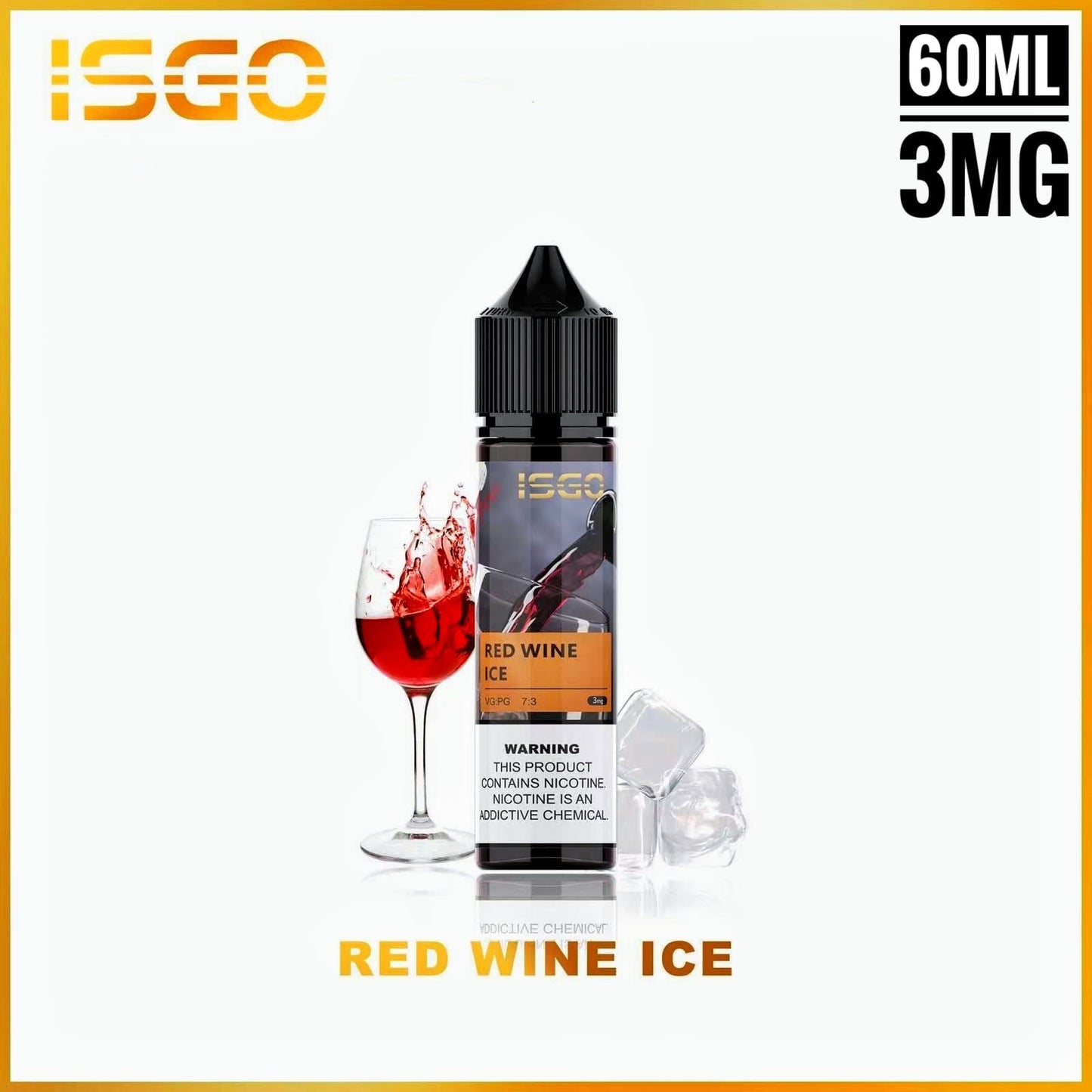 Isgo 60 ml 3 mg 6 mg juice