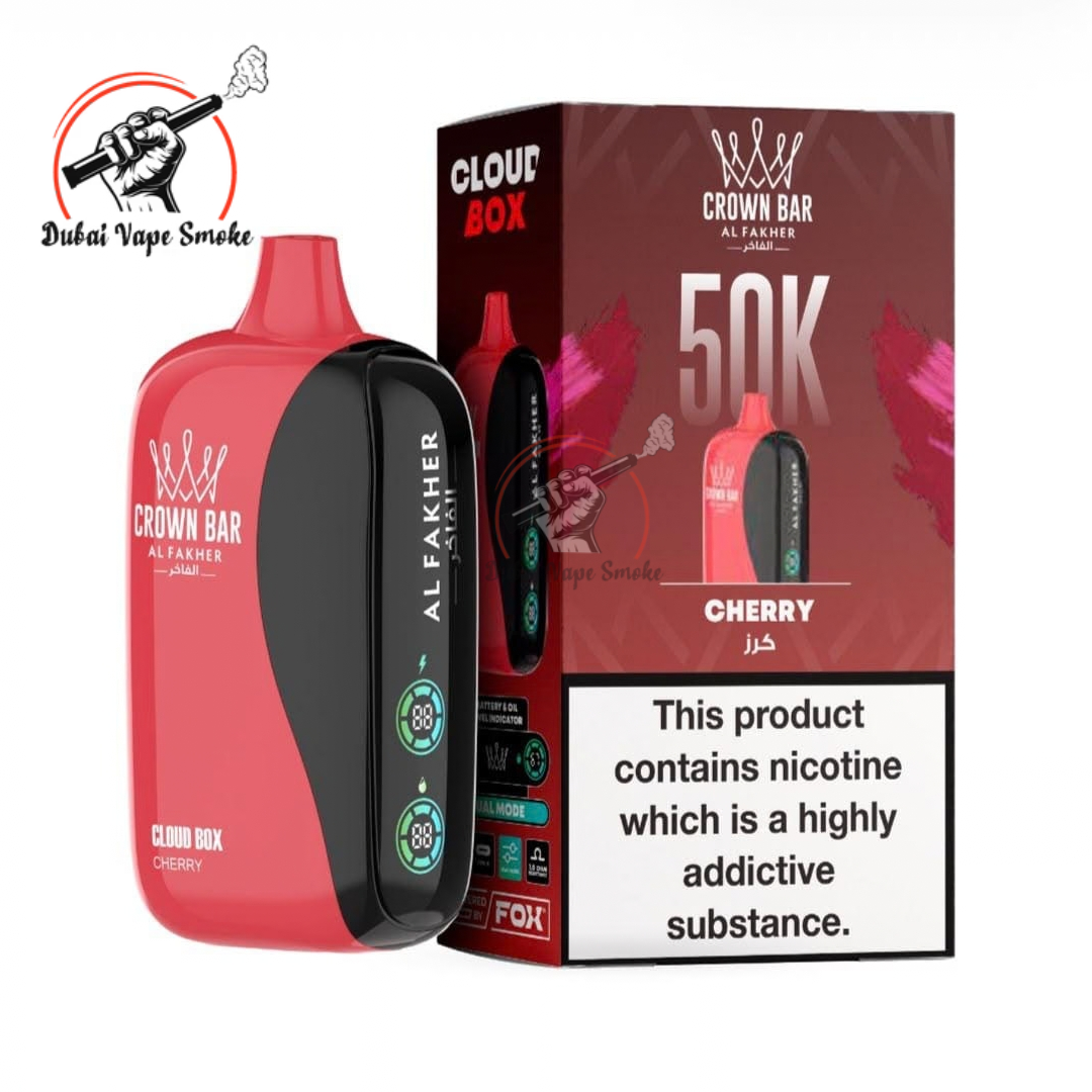 Al Fakher Crown Bar Cloud Box 50K Puffs | Dubai Vape Smoke   