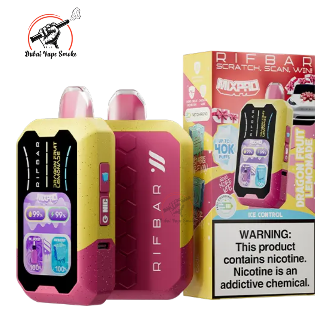Rifbar Mix Pod Mixpro 40K Puffs Disposable Vape