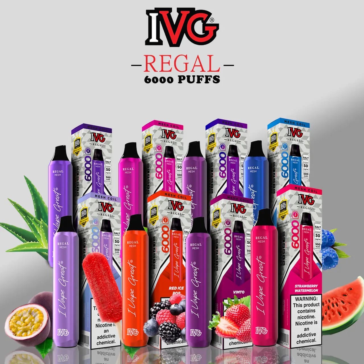 iVG 6000 puffs disposable vape