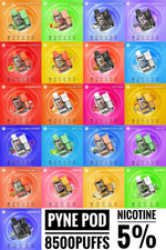 Pyne pod boost 8500 puffs disposable vape