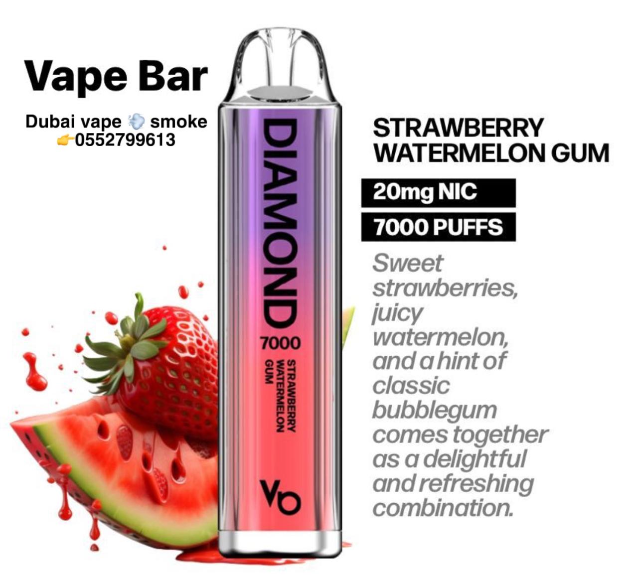 Vapes Bars Diamond 7000 Disposable Vape