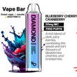 Vapes Bars Diamond 7000 Disposable Vape