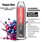 Vapes Bars Diamond 7000 Disposable Vape