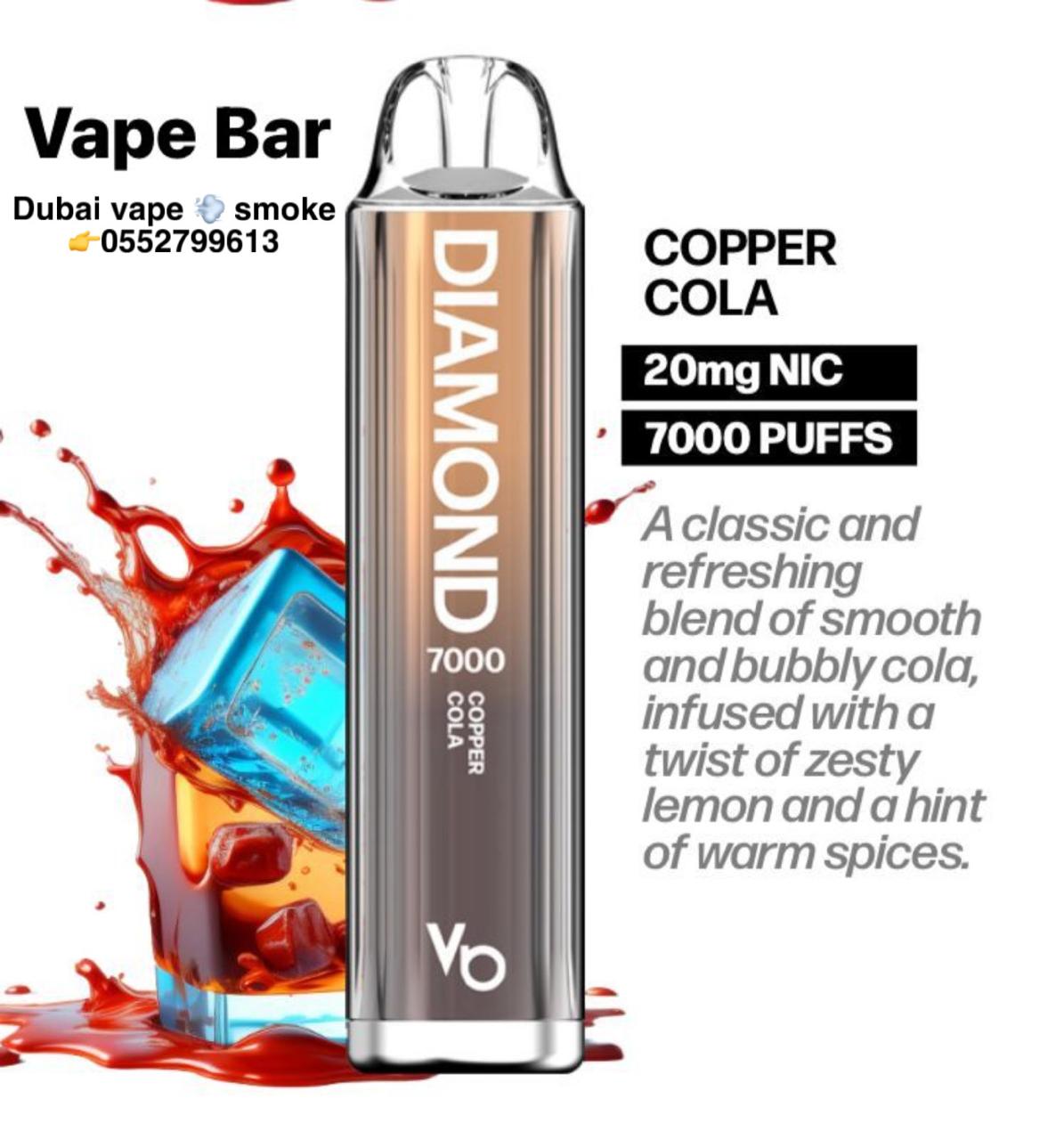 Vapes Bars Diamond 7000 Disposable Vape