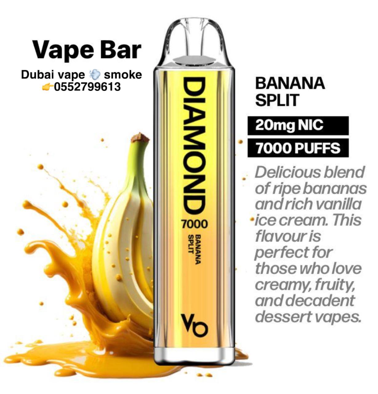 Vapes Bars Diamond 7000 Disposable Vape