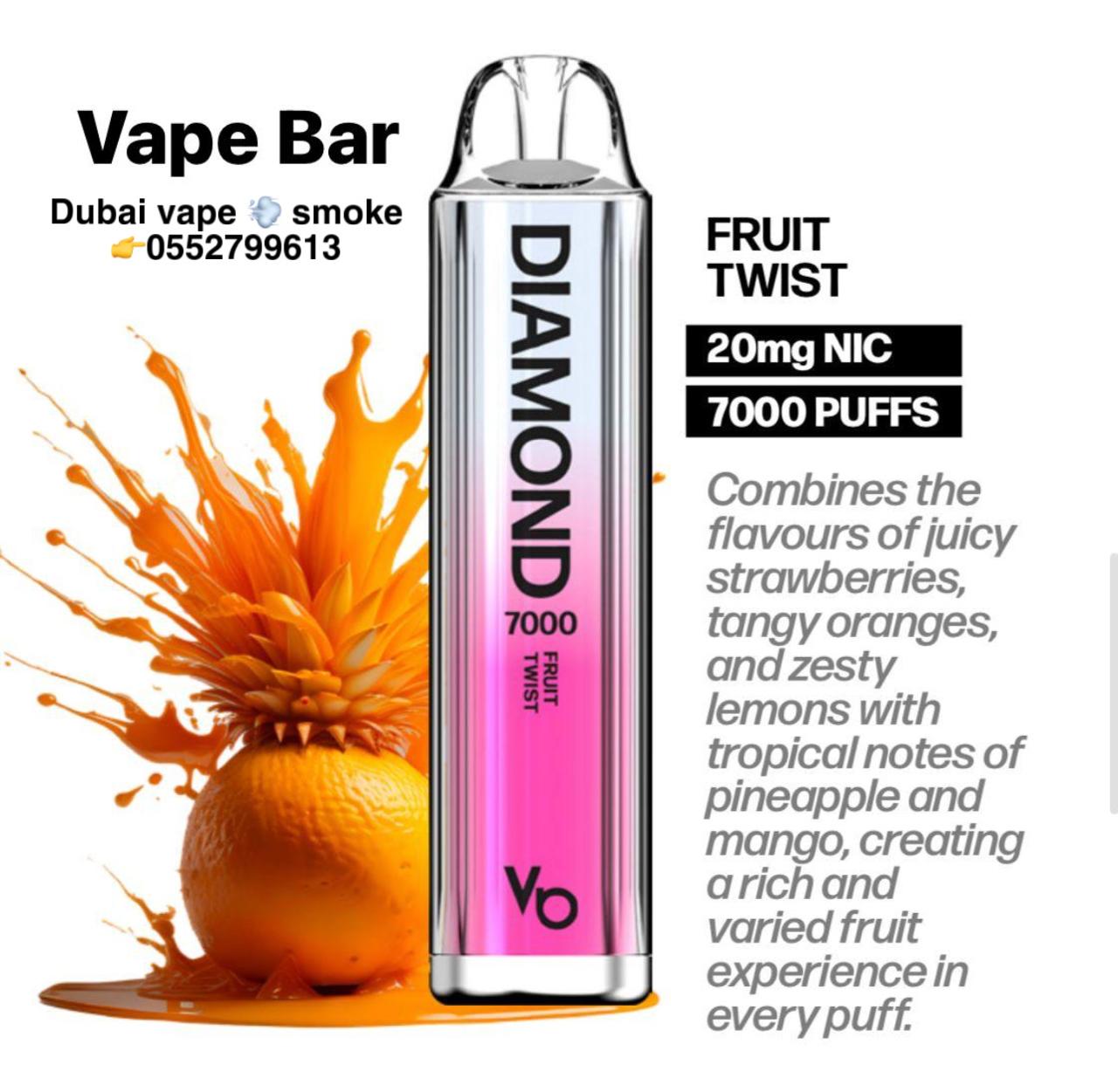 Vapes Bars Diamond 7000 Disposable Vape