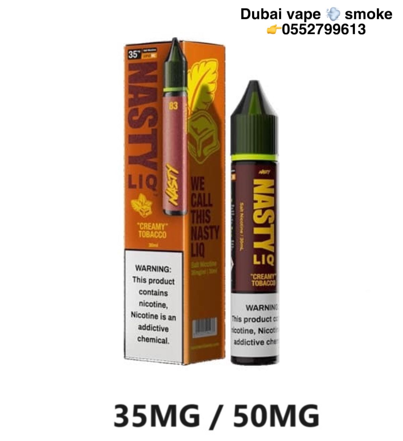 NASTY SALT NICOTINE E-LIQUID 35MG & 50MG