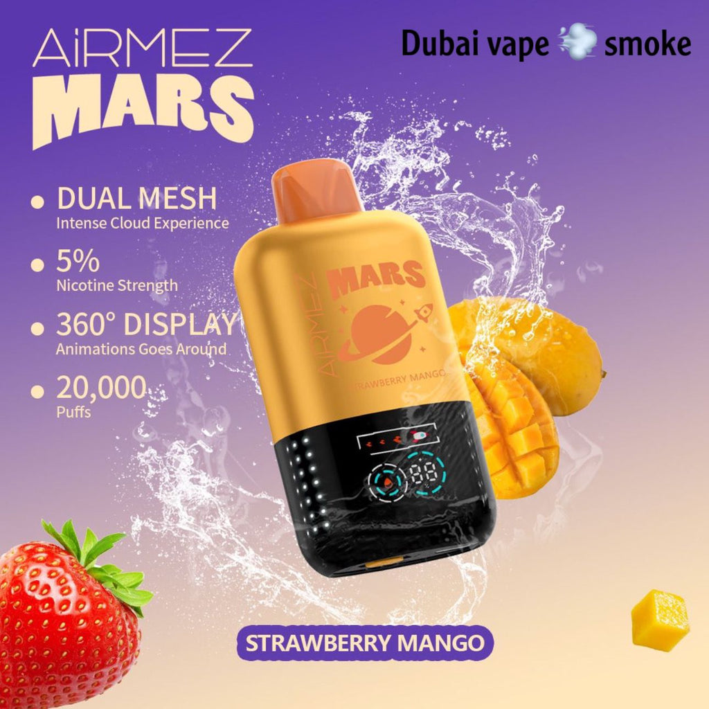 AiRMEZ Mars 20000 Puffs Disposable Vape – Dubai Vape Smoke