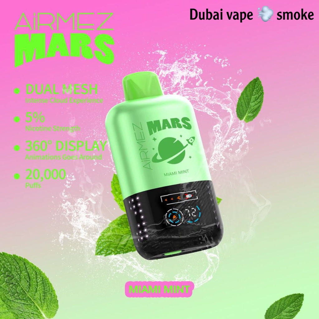 AiRMEZ Mars 20000 Puffs Disposable Vape – Dubai Vape Smoke