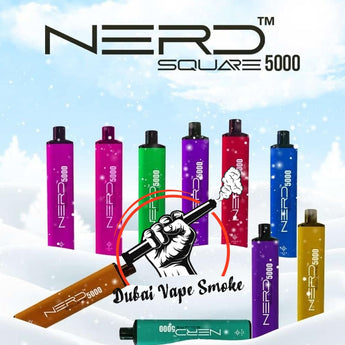 NERD SQUARE 5000 puffs disposable vape