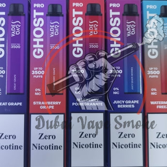 Ghost pro 3500 puffs disposable vape 0% nicotine