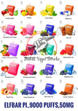 Elfber 9000 puffs disposable vape