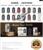 Best Vozol Gear 10000 puffs disposable vape
