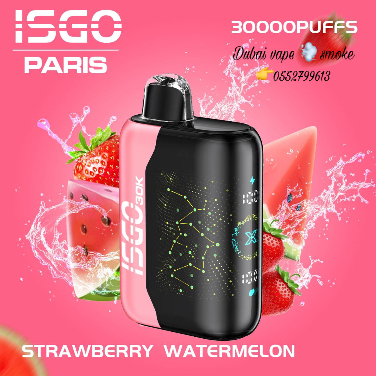 New ISGO Paris X 30000 Puffs Disposable Vape