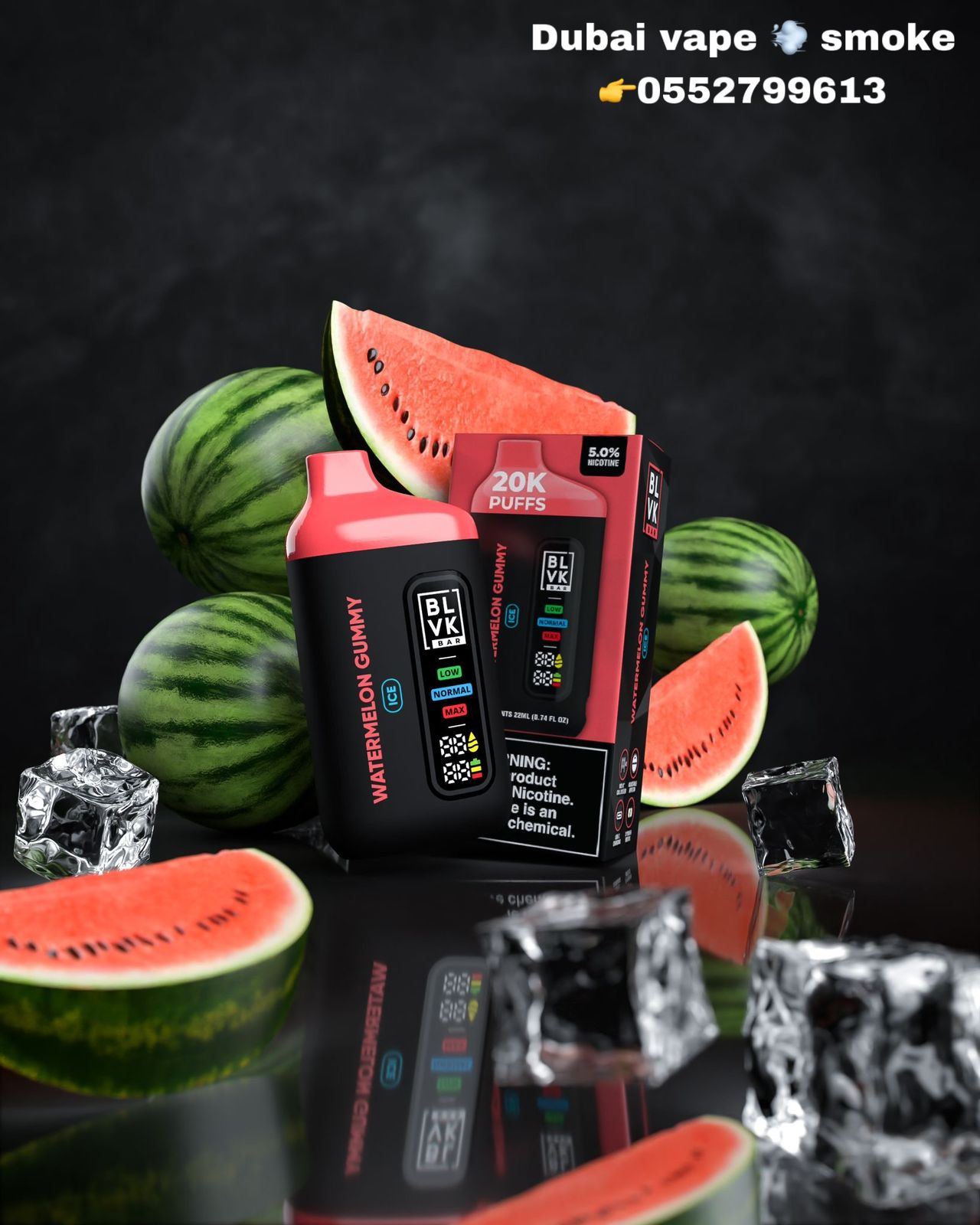 BLVK Bar 20000 Puffs Rechargeable Vape Disposable