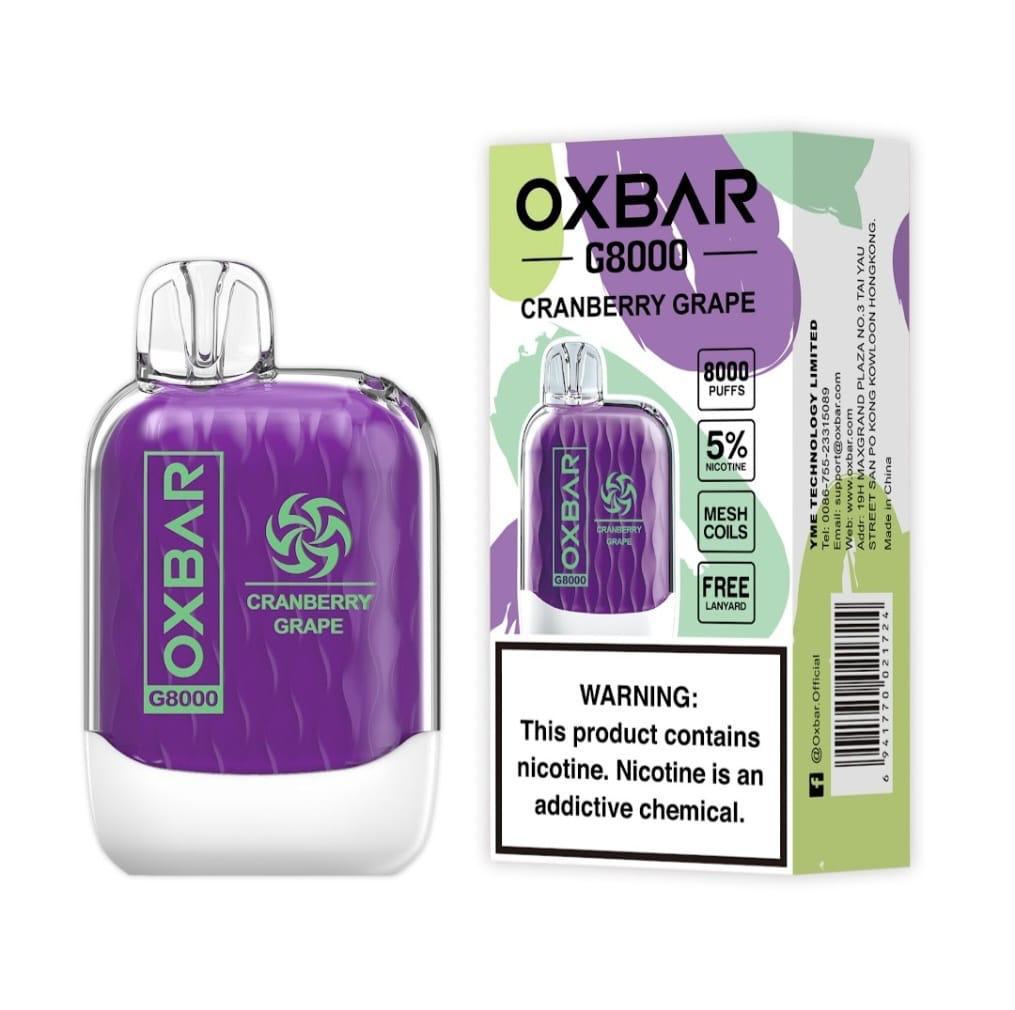 OXBAR G8000 Disposable Vape 5%
