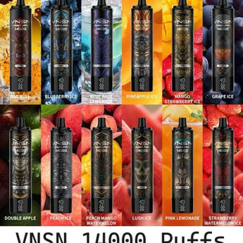 VNSN brand 10k 12k 14k disposable vape