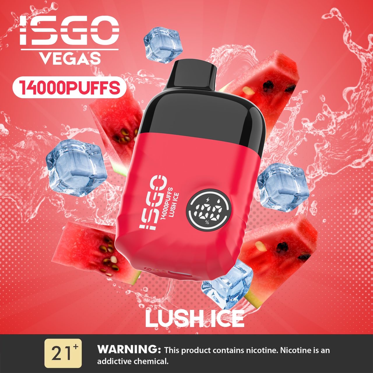 Isgo Vegas 14000 puffs disposable vape