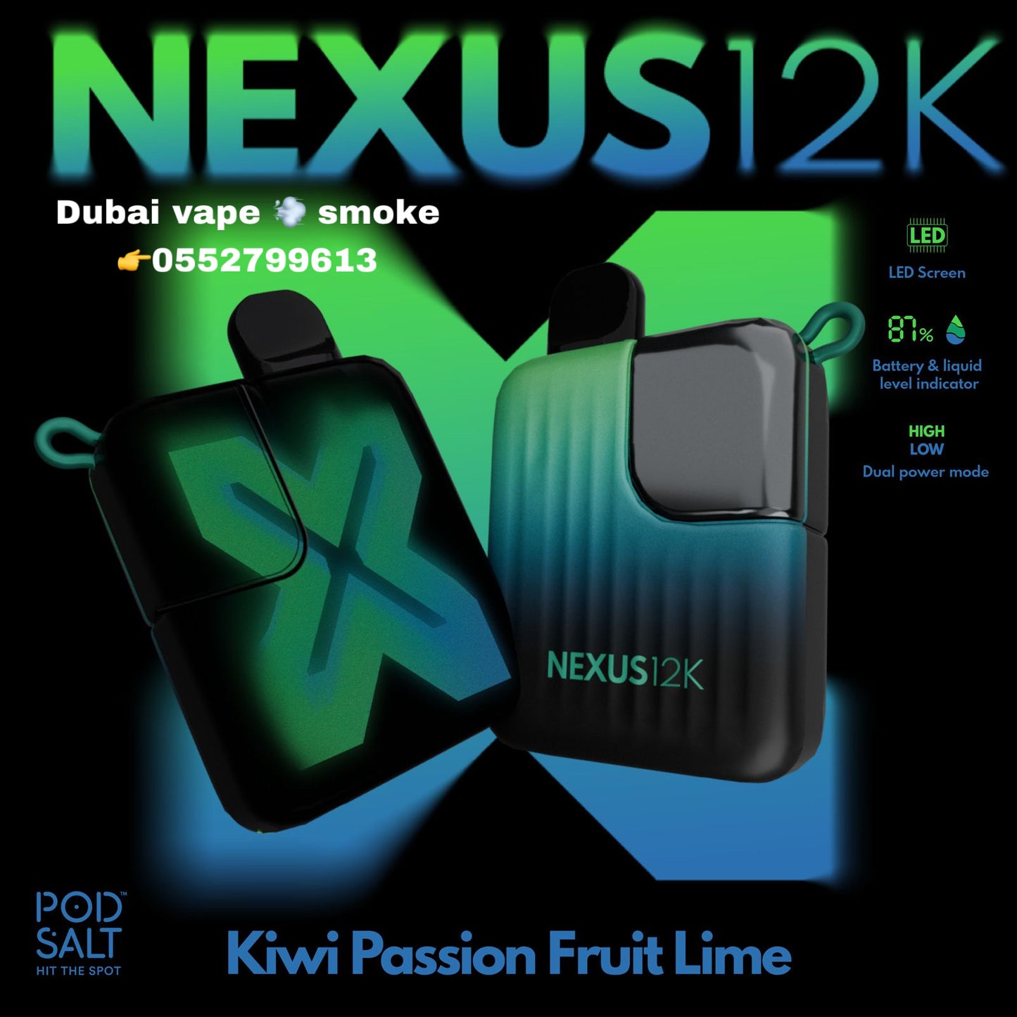 Pod Salt Nexus 12K 20mg