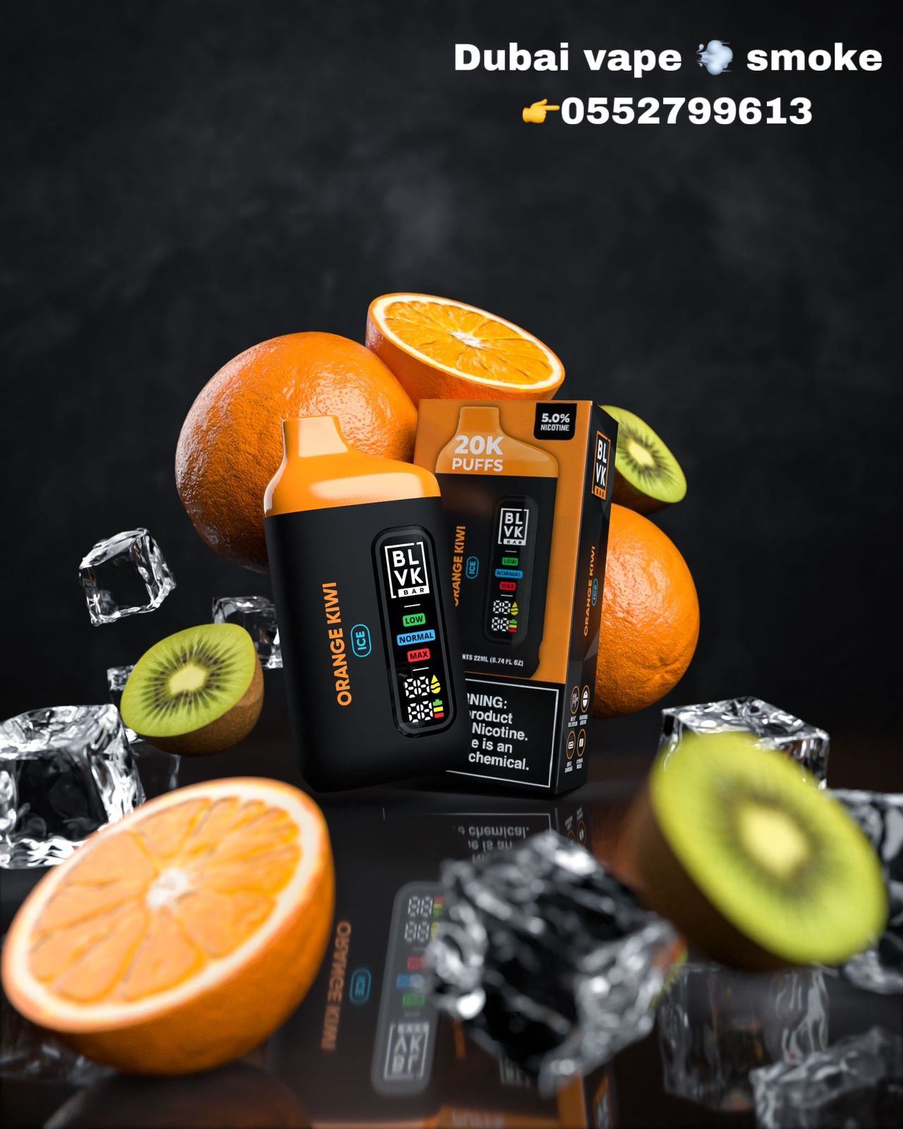 BLVK Bar 20000 Puffs Rechargeable Vape Disposable