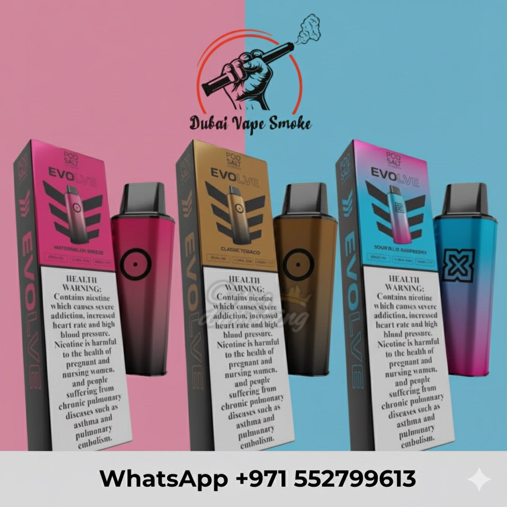 POD SALT EVOLVE 6000 Puffs 20mg Disposable Vape – Dubai UAE