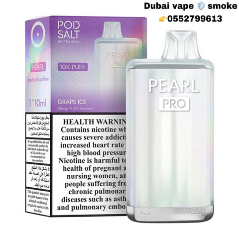 Pod salt pearl 10.000 puffs disposable vape 2% nicotine