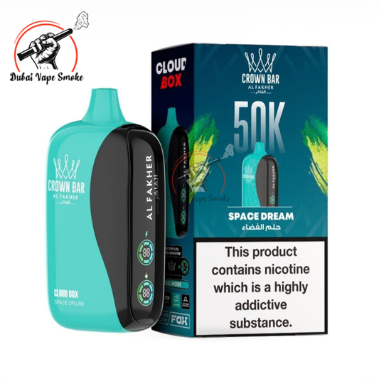 Al Fakher Crown Bar Cloud Box 50K Puffs | Dubai Vape Smoke   