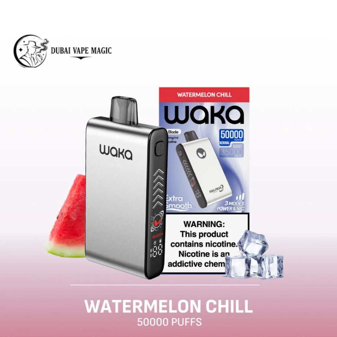 Buy WAKA Blade 50000 Puffs Disposable Vape Online Dubai | UAE