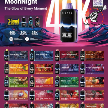 Elfbar Moonlight 40000 Puffs Disposable Vape In Dubai vape smoke