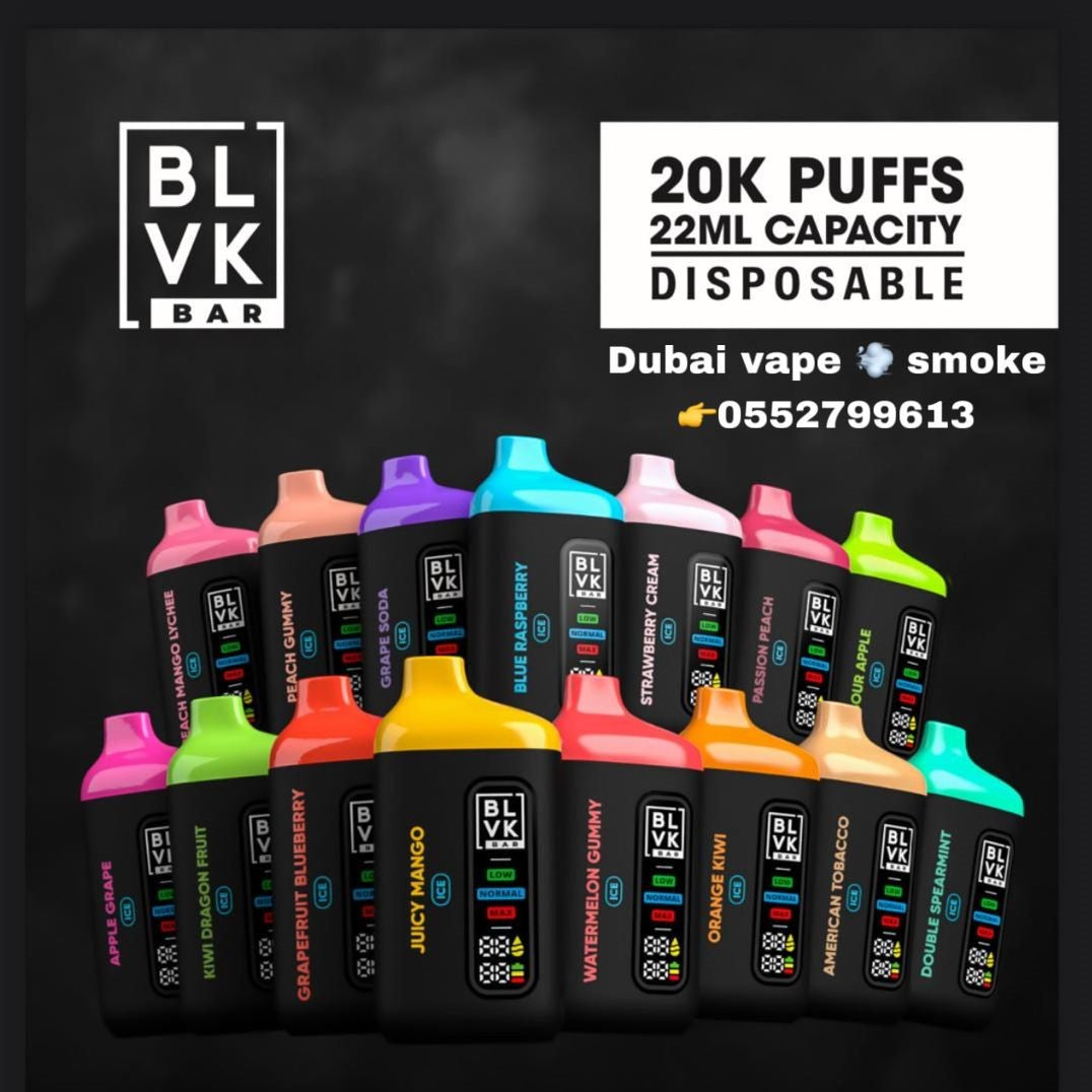BLVK Bar 20000 Puffs Rechargeable Vape Disposable